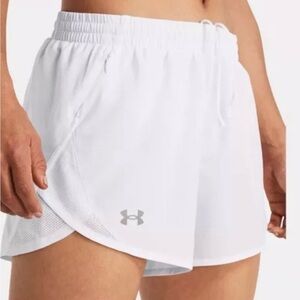 Under Armour NWT White Fly By 2.0 Running Shorts Size 3XL